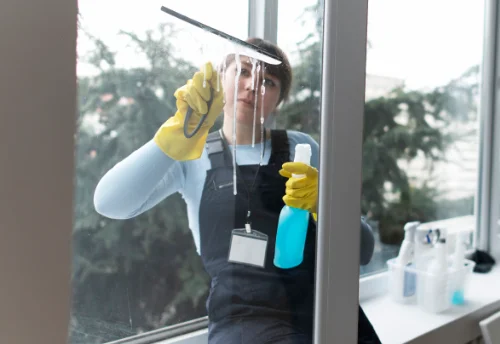 Nettoyage de vitres intérieures et extérieures à Macé
